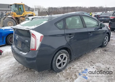2012 Toyota Prius Three from USA, damaged, VIN JTDKN3DU7C5435856